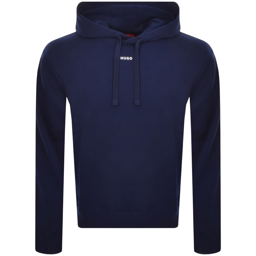 Navy blue shop hugo boss hoodie