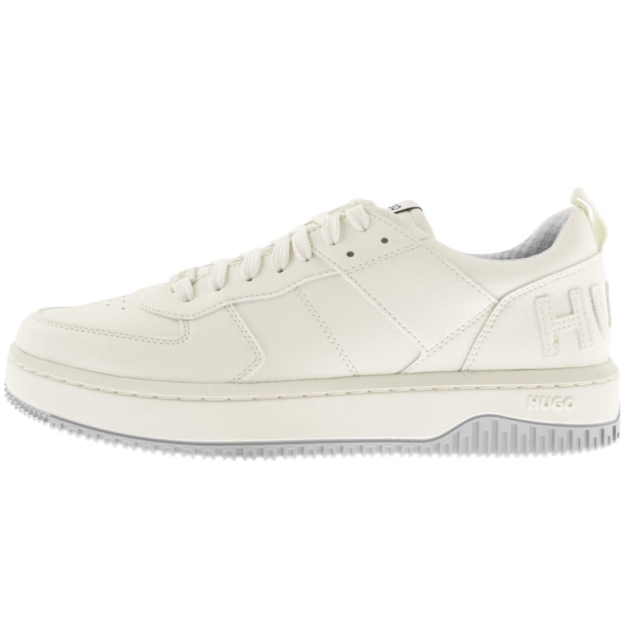 HUGO Kilian Tenn Trainers Off White | Mainline Menswear