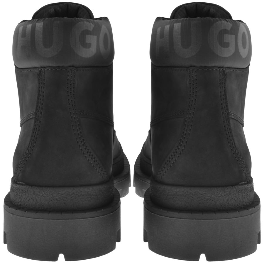 Hugo boss sales black boots