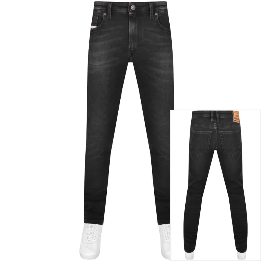 Diesel 1979 Sleenker Denim Jeans Black | Mainline Menswear