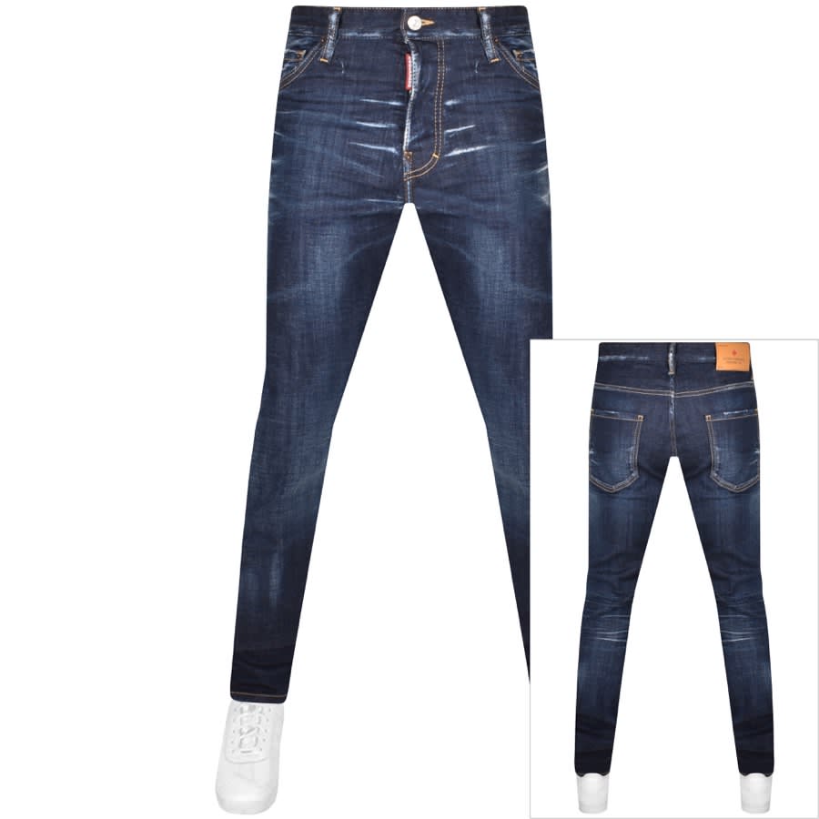 DSQUARED2 Cool Guy Slim Fit Jeans Blue
