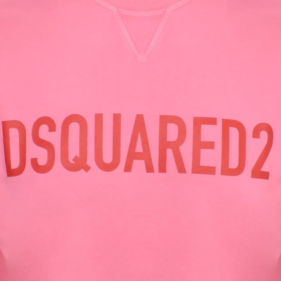 Dsquared hoodie pink clearance