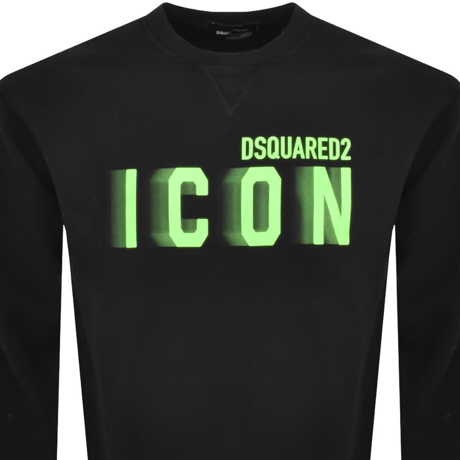 Dsquared2 green sweatshirt hotsell