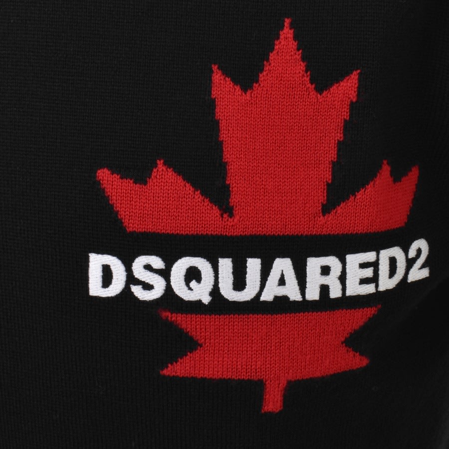 Dsquared2 black and red jumper store