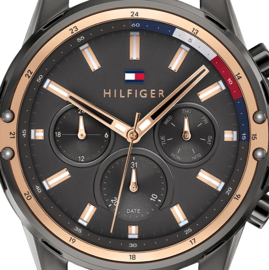 Tommy Hilfiger 1791790 Mason Analogue Watch Silver Mainline
