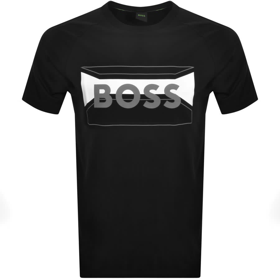 BOSS Tee 2 T Shirt Black | Mainline Menswear