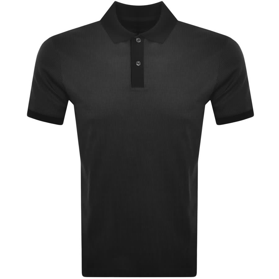 BOSS Parlay 425 Polo T Shirt Black | Mainline Menswear