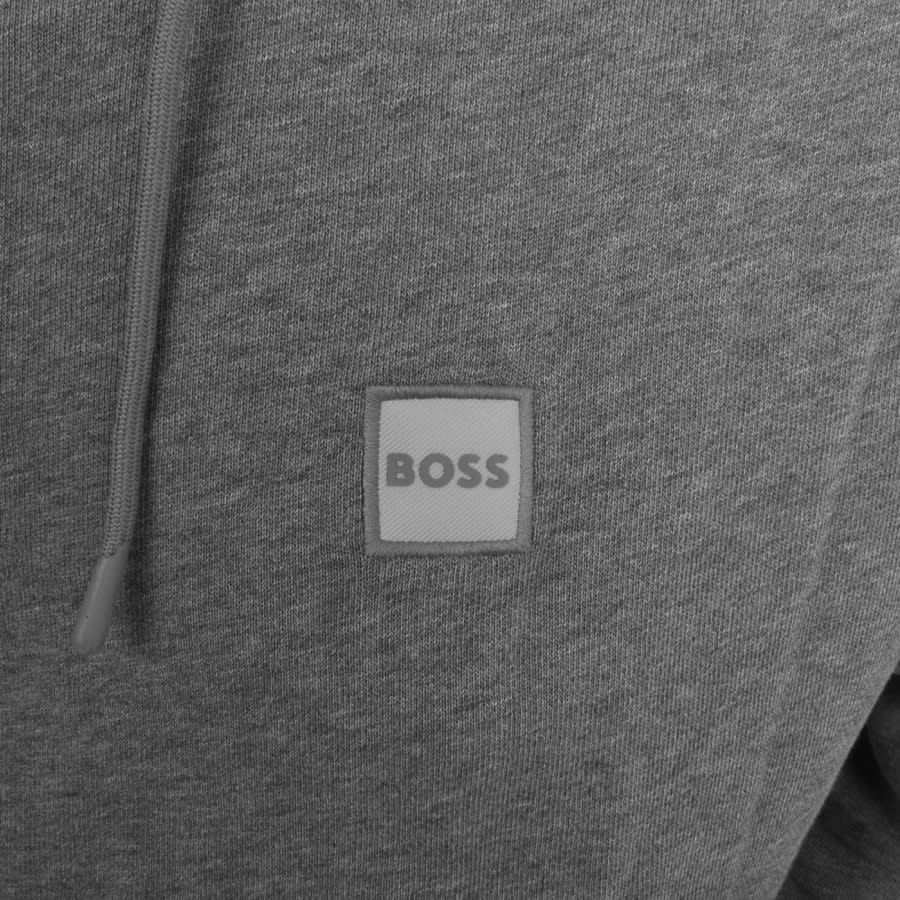 Mens grey hugo boss hoodie outlet