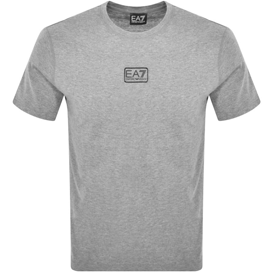 Ea7 grey outlet t shirt