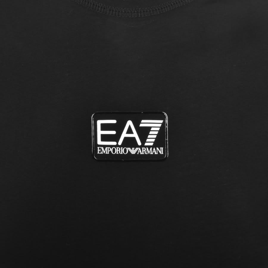 EA7 Emporio Armani Large Logo T Shirt Black
