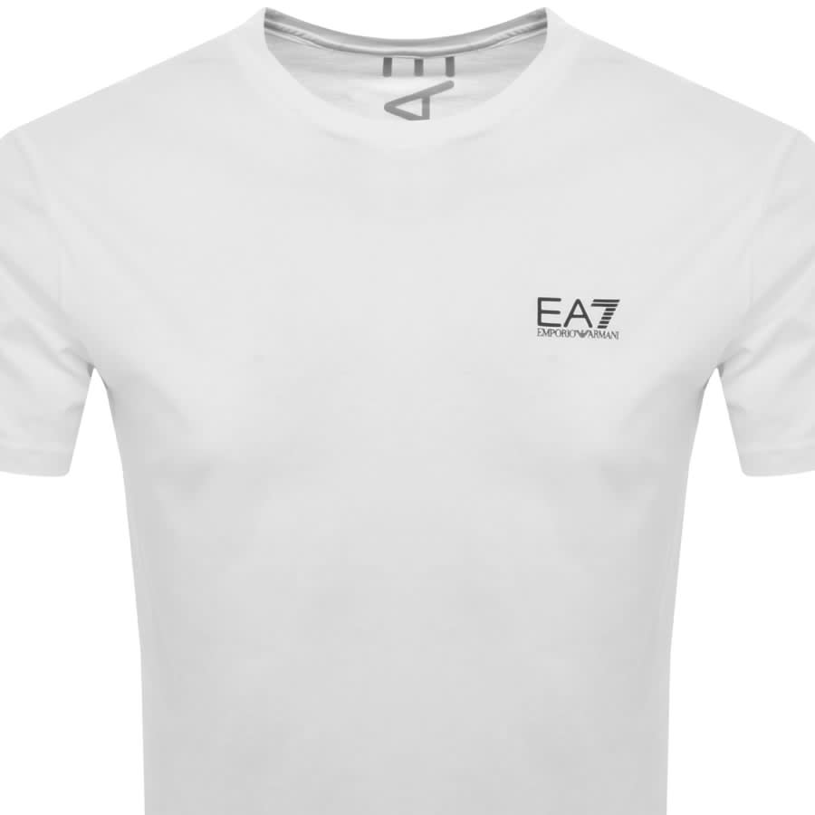EA7 Emporio Armani Logo T Shirt White Mainline Menswear Canada