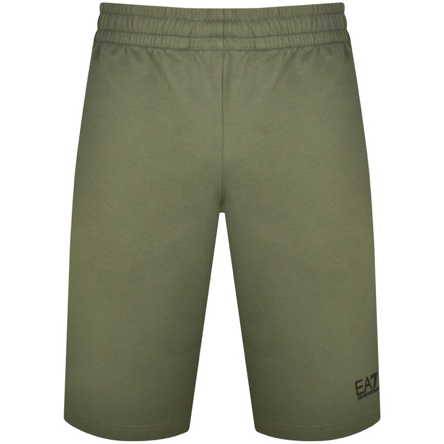 EA7 Emporio Armani Jersey Shorts Green