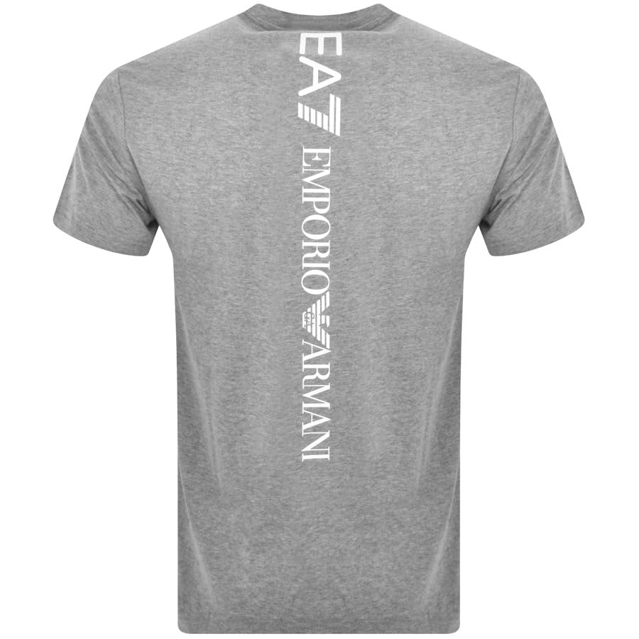 Grey ea7 2024 t shirt