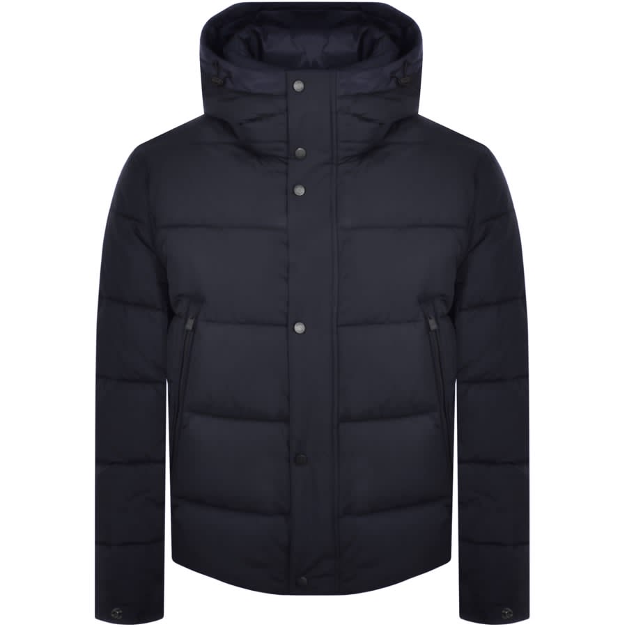 Boss navy jacket outlet