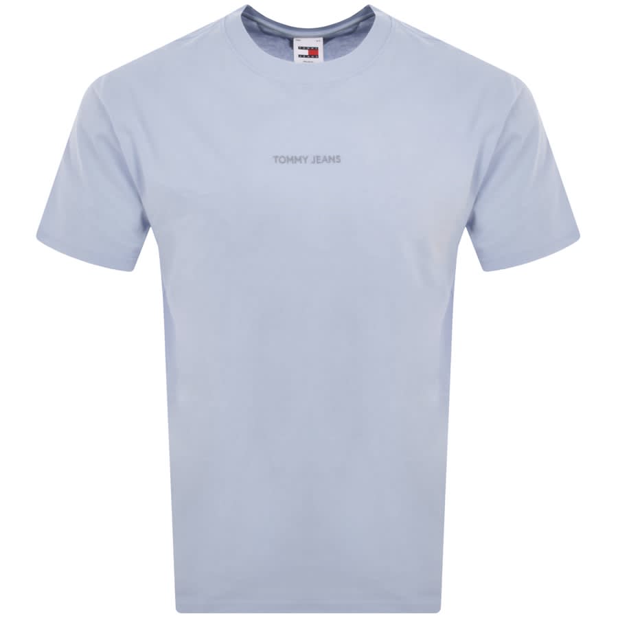 Tommy Jeans New Classics Logo T Shirt Blue
