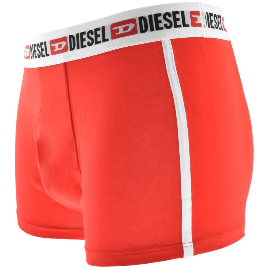 Diesel DAMIEN X3 Black / Black / Black - Free delivery  Spartoo NET ! -  Underwear Boxer shorts Men USD/$39.20