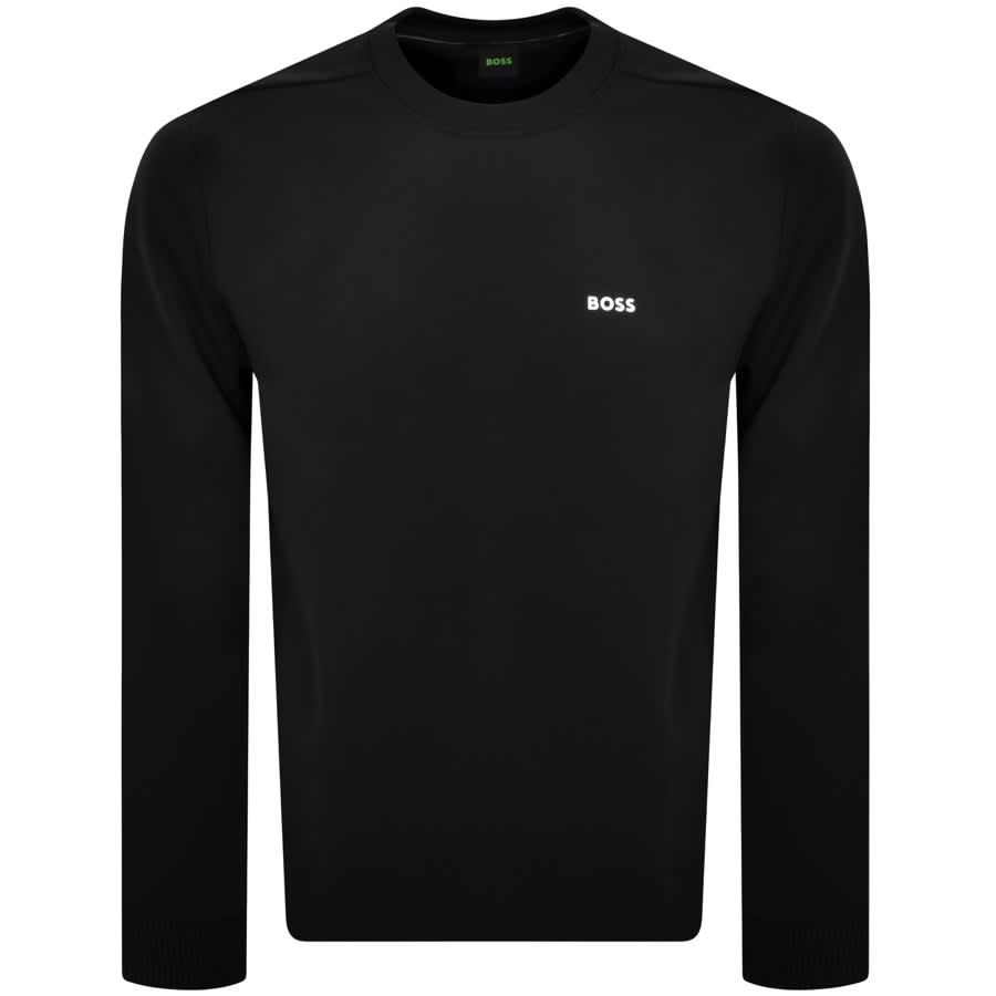 Boss black sweatshirt on sale