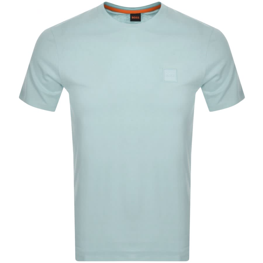 BOSS Tales T Shirt Blue Mainline Menswear Canada