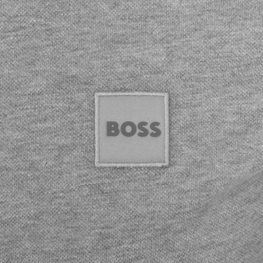 BOSS Prime Polo T Shirt Grey