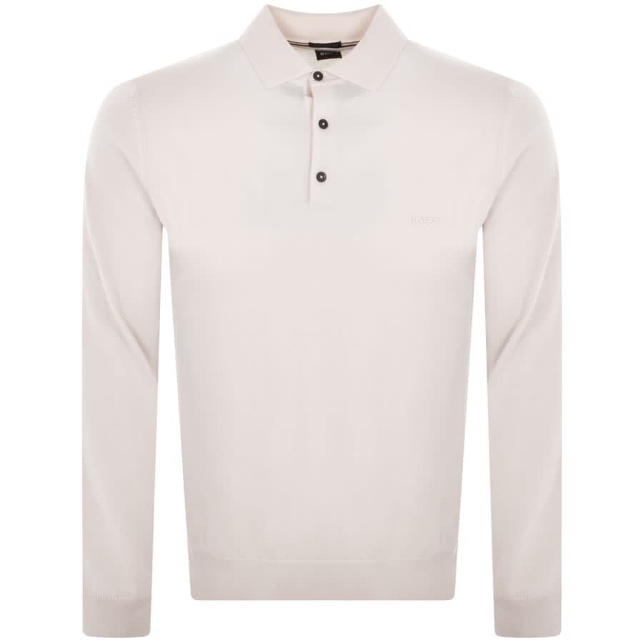 BOSS Bonno Knit Jumper White | Mainline Menswear