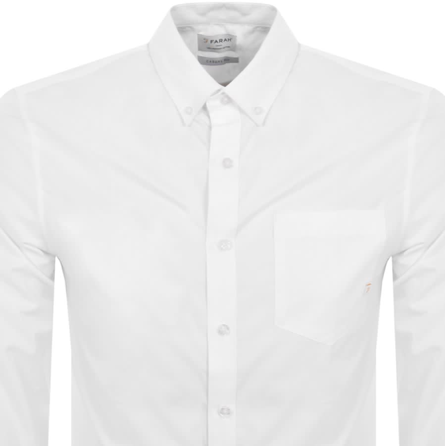 Farah white best sale shirt