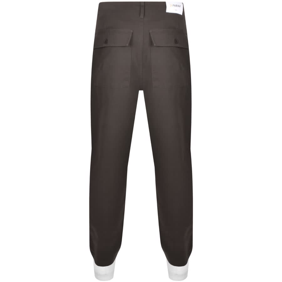 Denby Rigid Hopsack Trouser Black - Mens Clothing from Attic Clothing UK