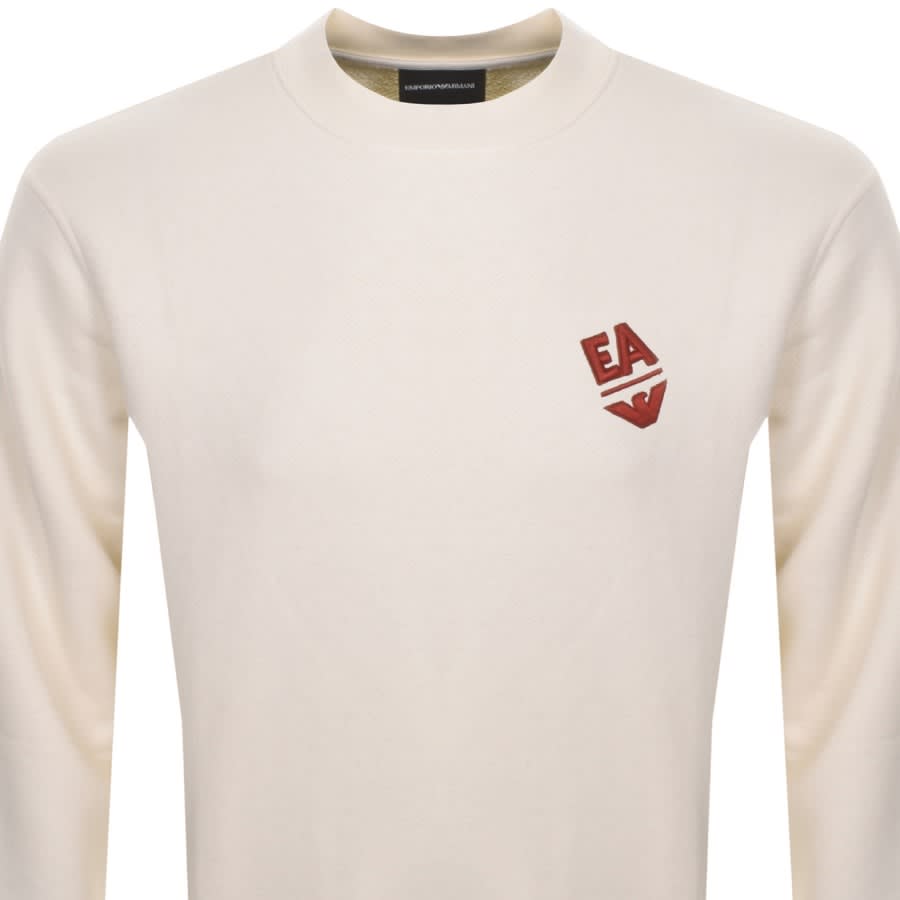 Armani logo sales sweatshirt