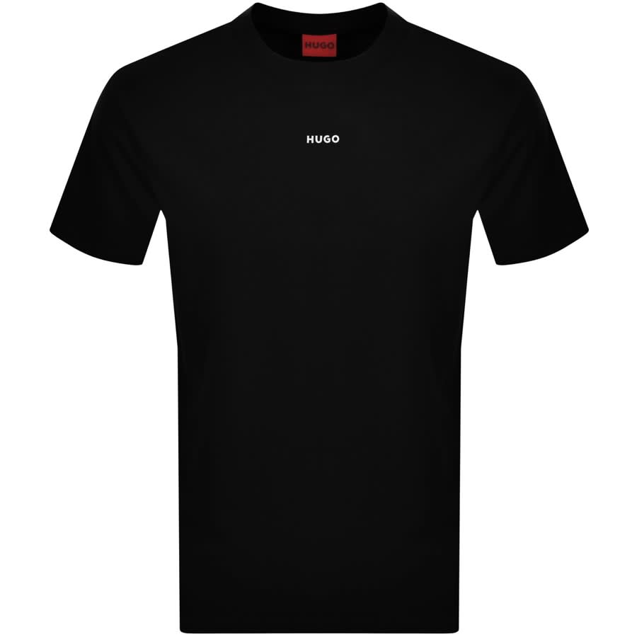 HUGO Men's Dapolino T-Shirt - Loose Fit Heavy Cotton Jersey With Logo Print