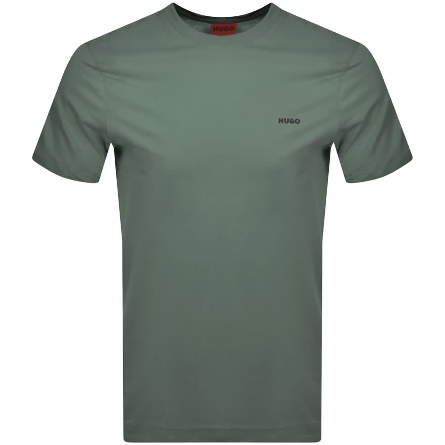 HUGO Dero222 T Shirt Green Mainline Menswear Canada