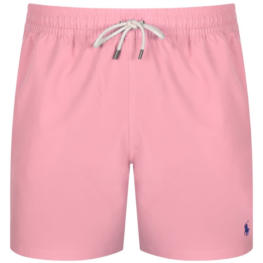 Ralph Lauren Traveller Swim Shorts Pink | Mainline Menswear