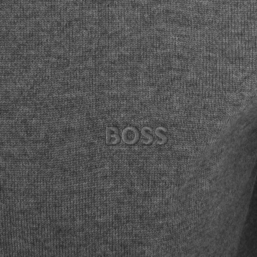 BOSS Bonno Knit Jumper Grey