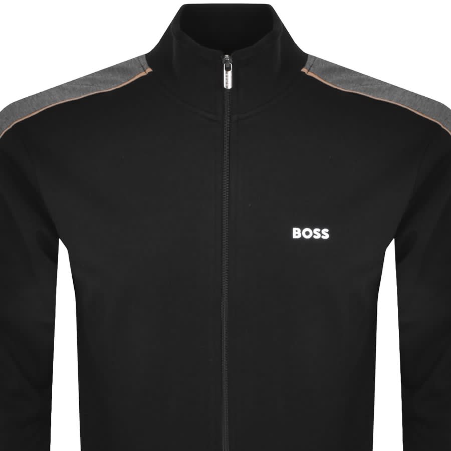 BOSS Full Zip Sweatshirt Black