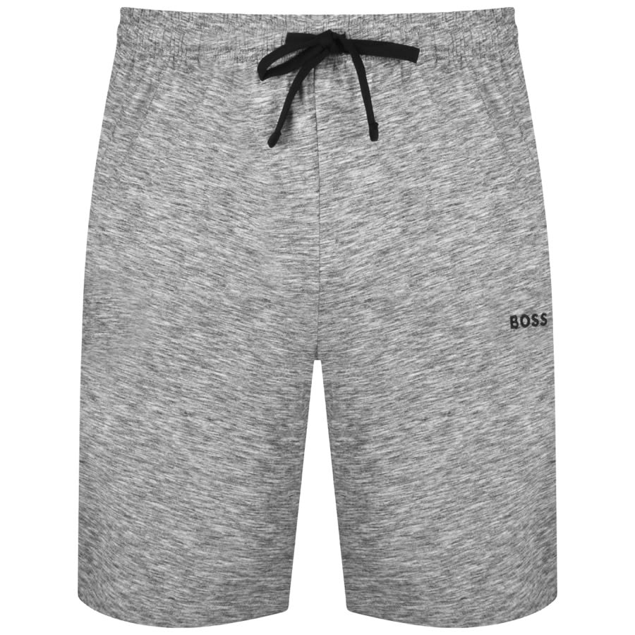 BOSS Lounge Mix And Match Jersey Shorts Grey | Mainline Menswear
