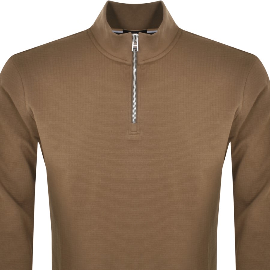 Half zip top sweatshirt mens designer