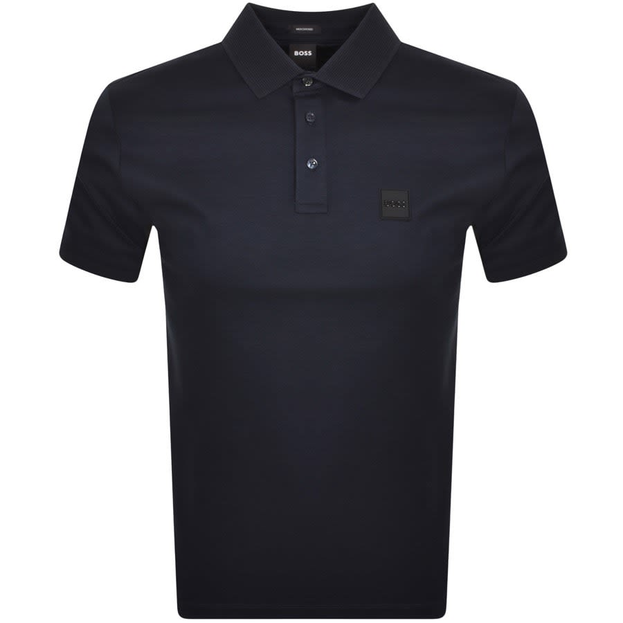BOSS Parlay 143 Polo T Shirt Navy | Mainline Menswear