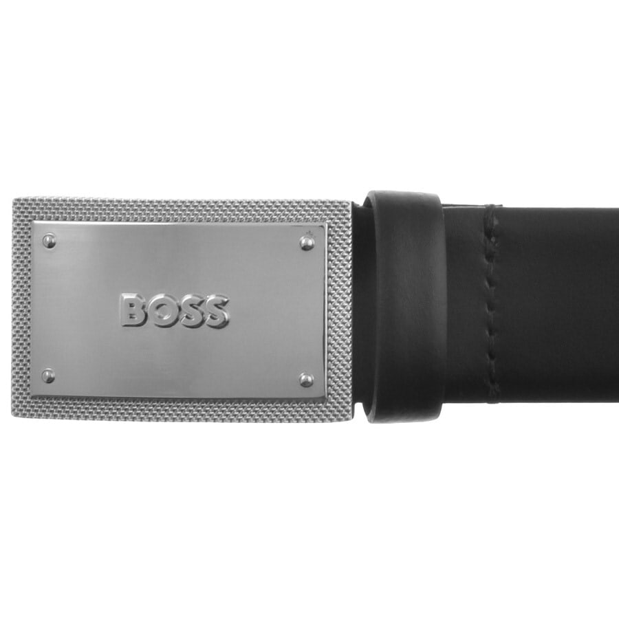 BOSS Icon Diam Belt Black