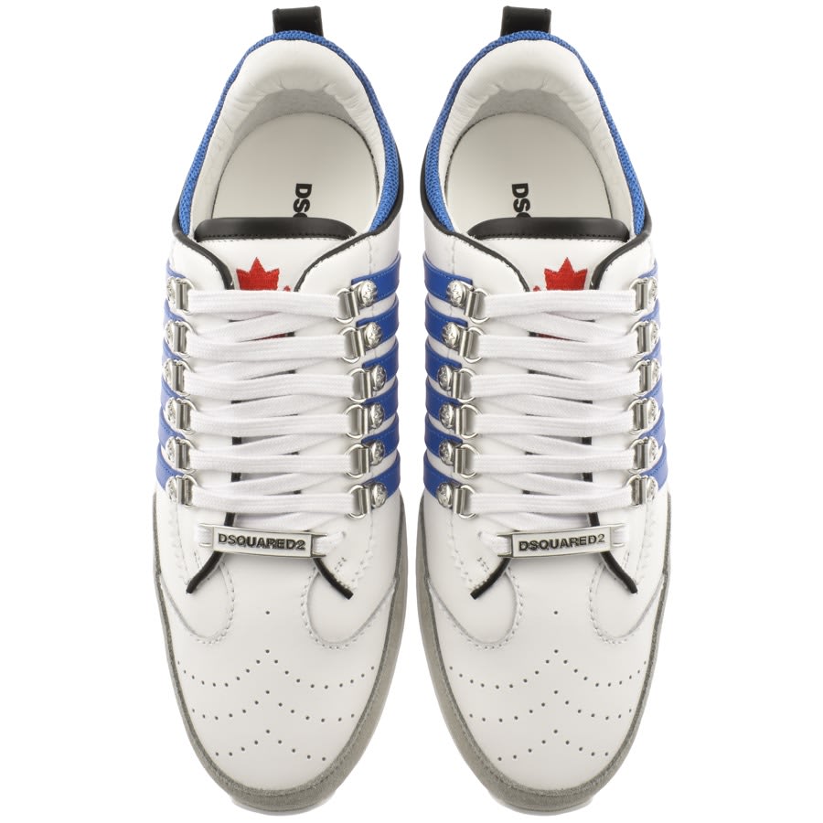 Dsquared2 Legendary White Blue Sneaker 42