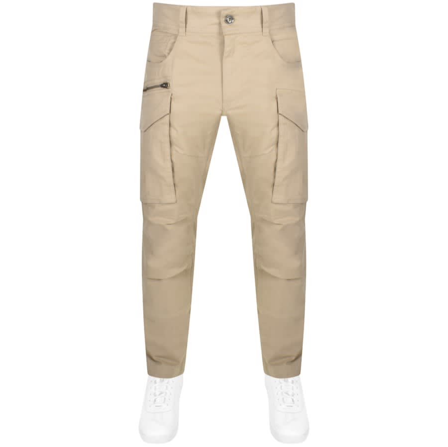 Replay Joe Cargo Trousers Beige | Mainline Menswear