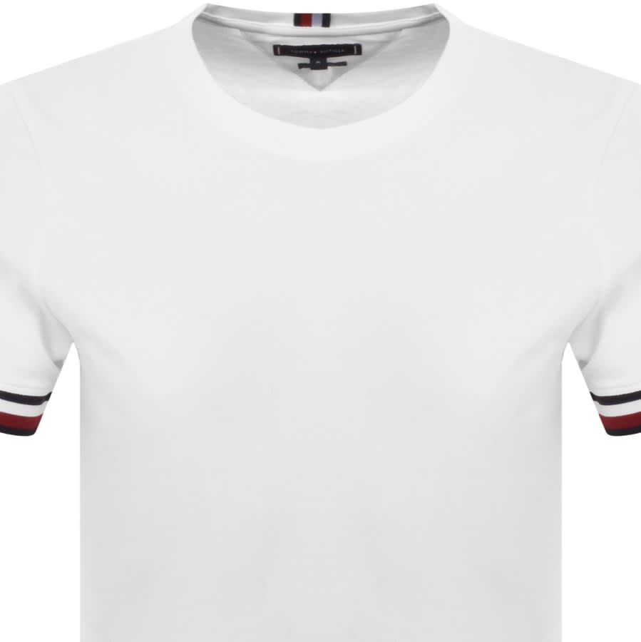 Tommy Hilfiger Tipping T Shirt White Mainline Menswear United States