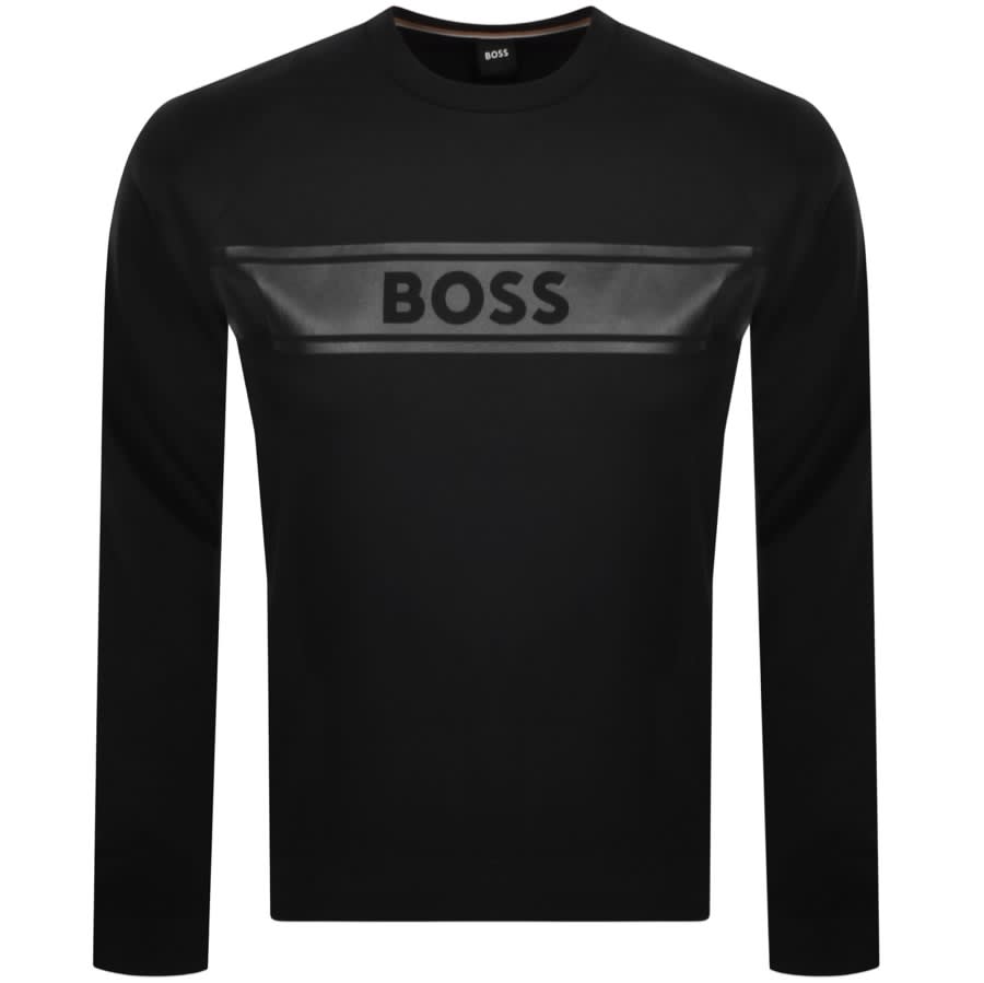 Black cheap boss sweatshirt