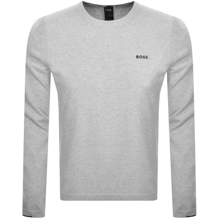 Hugo boss jumper grey shop