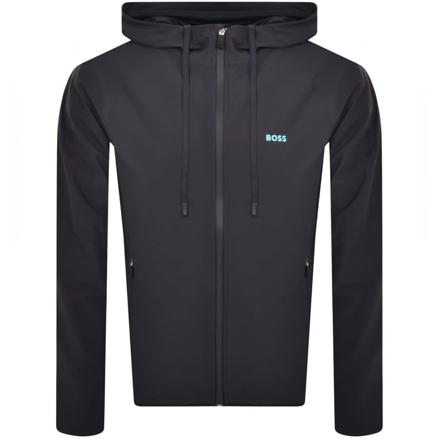 Boss hugo boss full zip hoodie black shop