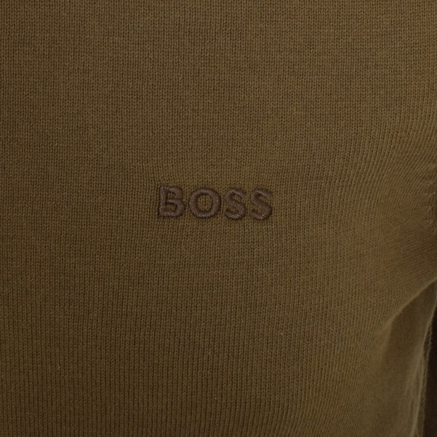 Hugo boss store khaki jumper