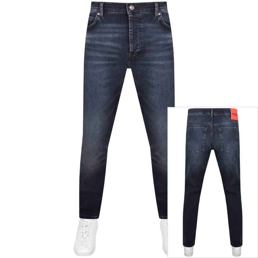 HUGO 634 Tapered Fit Jeans Blue