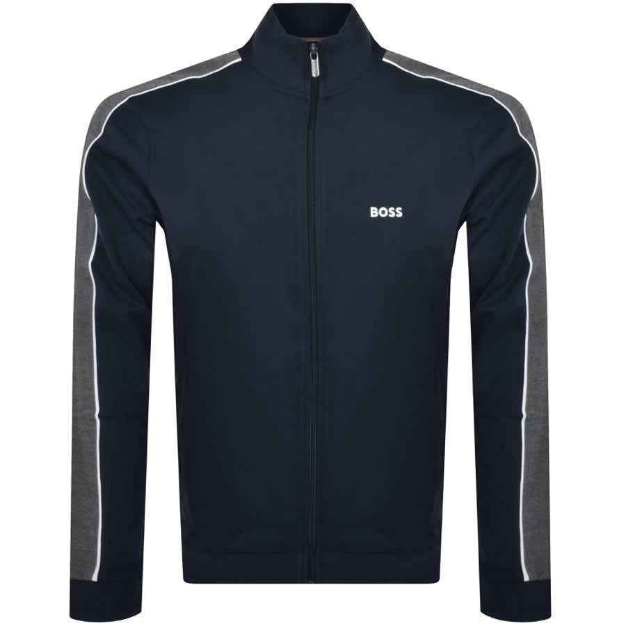 BOSS Lounge Full Zip Tracksuit Navy