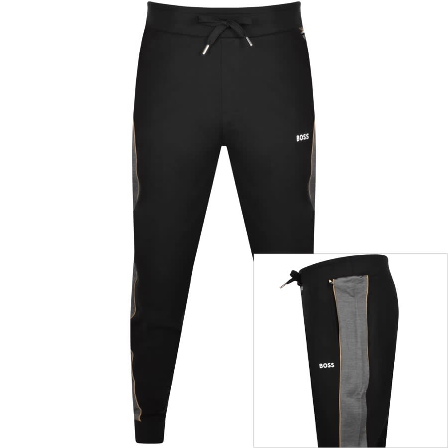 Hugo boss shop joggers black