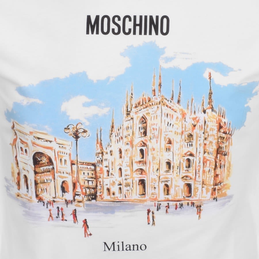 Mega logo T-shirt, Moschino, Shop Men's Designer Moschino Online in  Canada