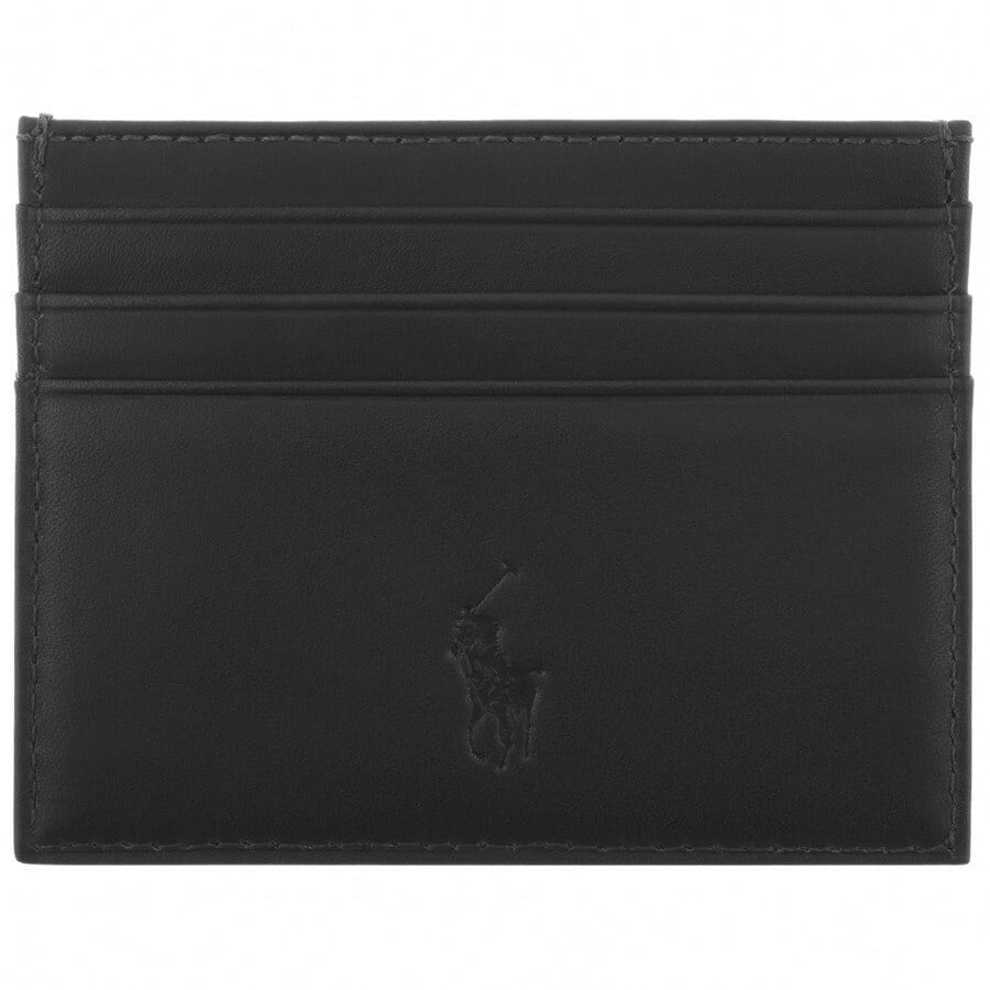 Ralph Lauren Leather Card Holder Black
