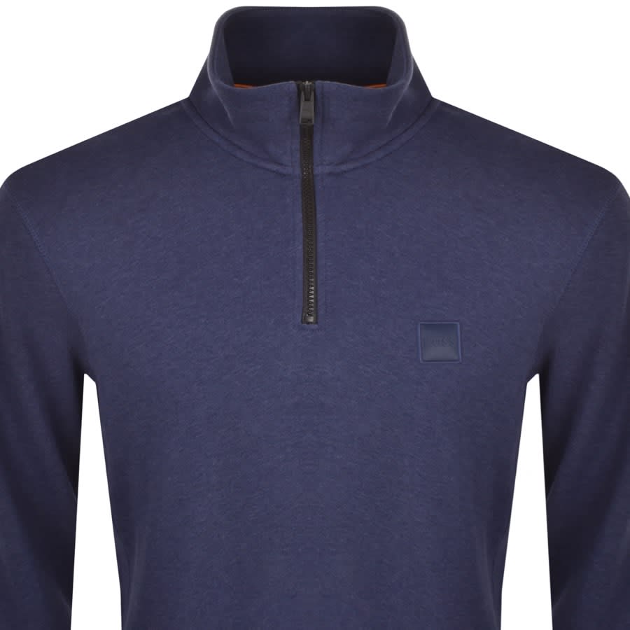 Boss half zip sweater sale