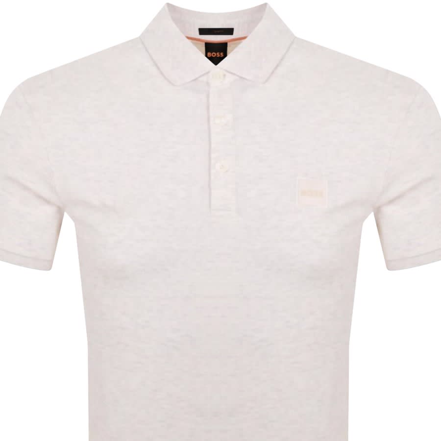 BOSS Passenger Polo T Shirt Beige | Mainline Menswear United States